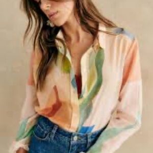 CHEMISE PIERRO - SÉZANE X SASHA PODGURSKA